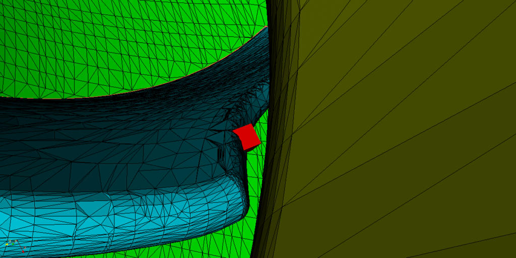 surface mesh bad settings