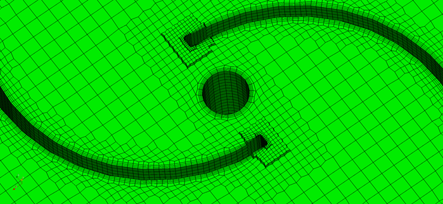 Closer look at the boundary layers_meshed by CF-MESH+