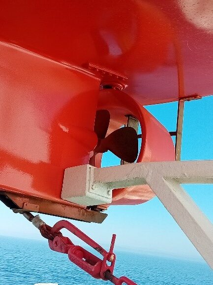 real life geometry of a ferry propeller