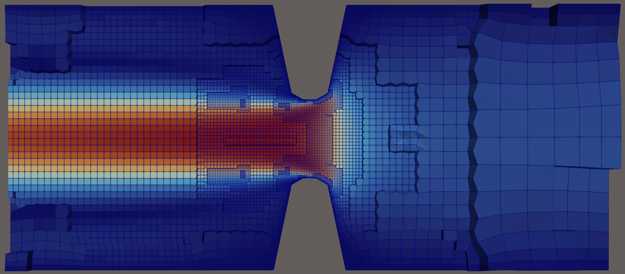 Orifice adaptive mesh refinement case